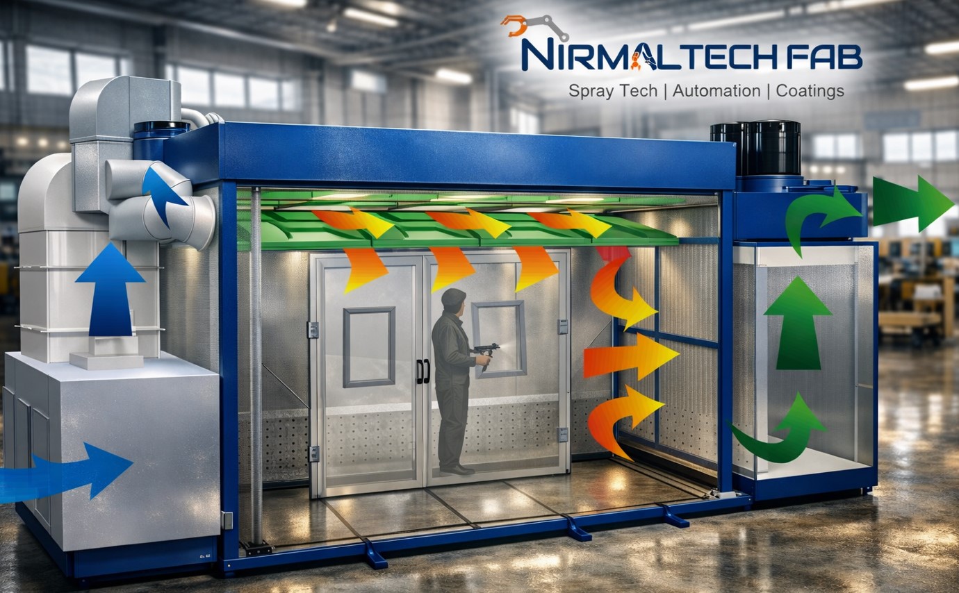 Automatic Wood Doors PU UV Coating Machine – Robotic Multi-Axis Spray Line for MDF Doors, PU/UV Varnish Reciprocators, IR/UV Curing, 1300mm Width, 40% Paint Savings for Furniture Factory 